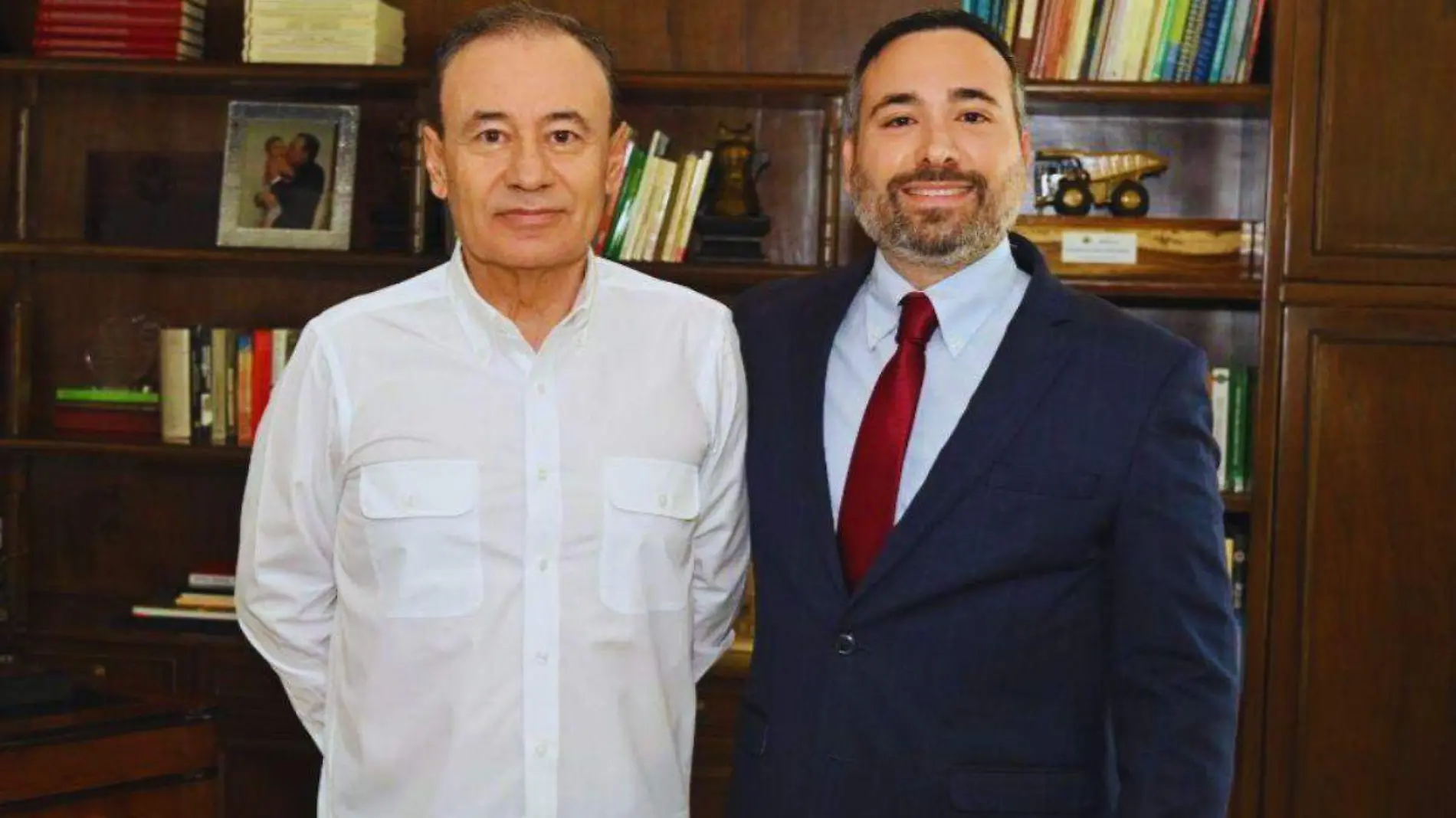 Alfonso Durazo y David Soto